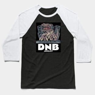 DNB - Junglist T.Rex Dj Baseball T-Shirt